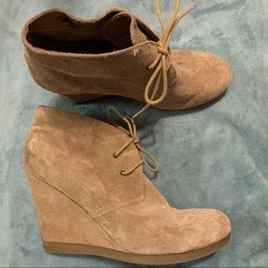 Wedge Heeled Booties